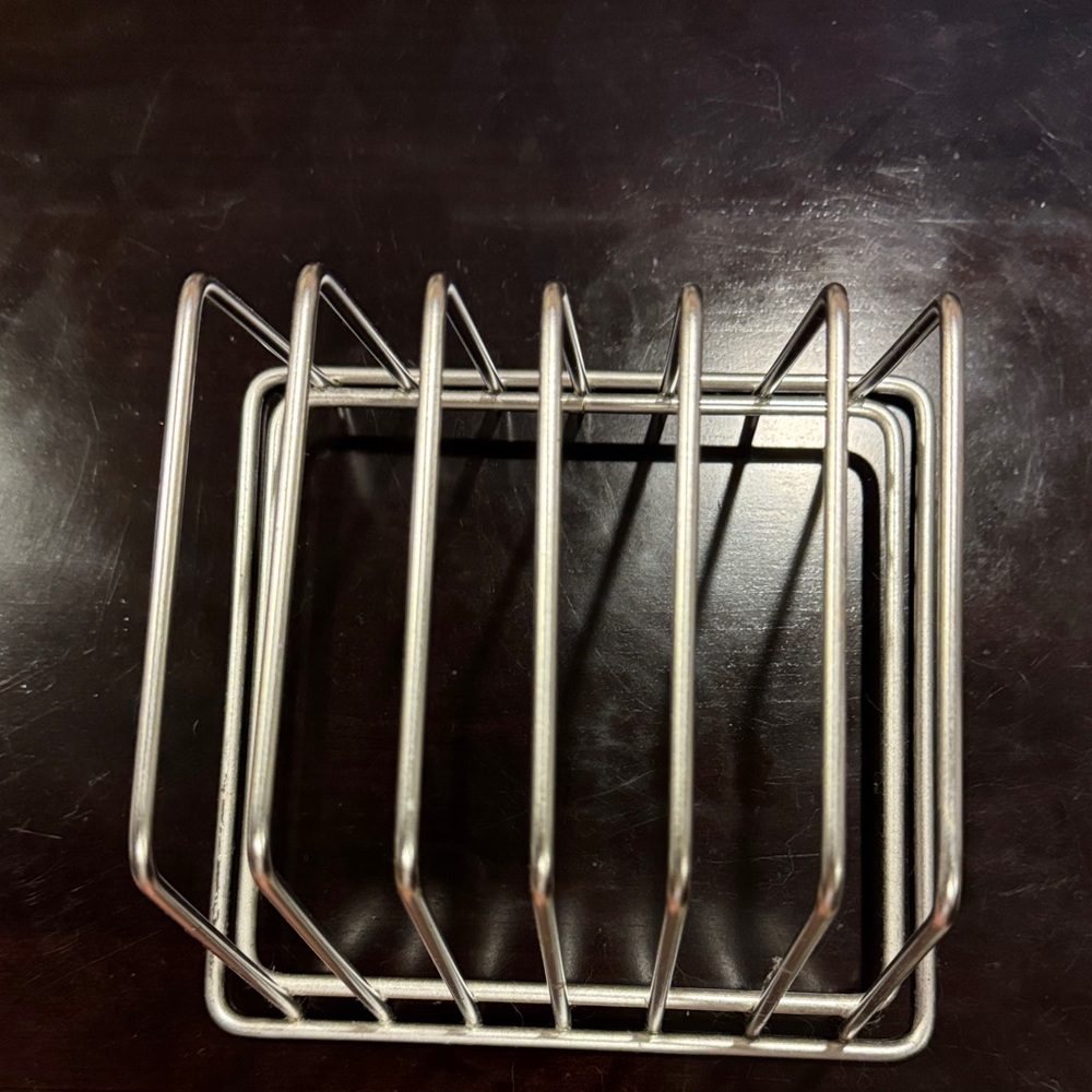 Silver Metal Rack